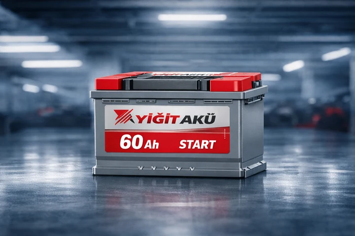 Yiğit 60 Amper Akü 12V 60Ah