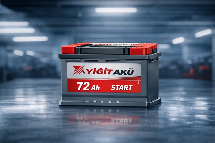 Yiğit 72 Amper Akü 12V 72Ah