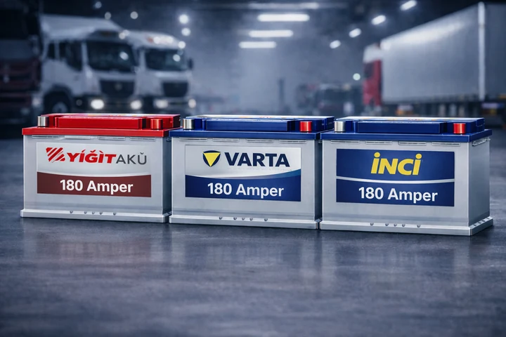 Yiğit Mutlu Varta İnci Akü 180 Amper