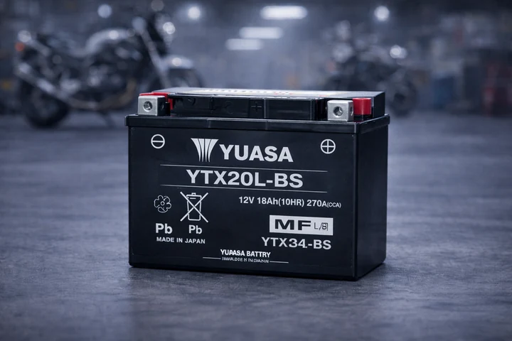Yuasa YTX20L-BS Motosiklet Aküsü 12V