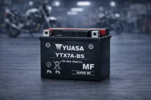 Yuasa YTX7A-BS Motosiklet Aküsü 12V