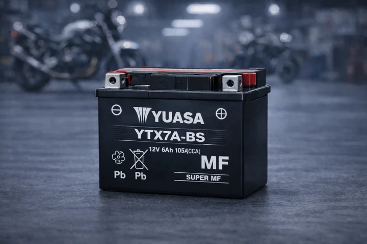 Yuasa YTX7A-BS Motosiklet Aküsü 12V